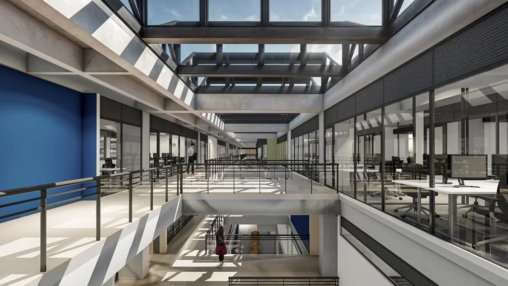 Proyecto EDMAX. Edificios para la Aeronautica Civil.