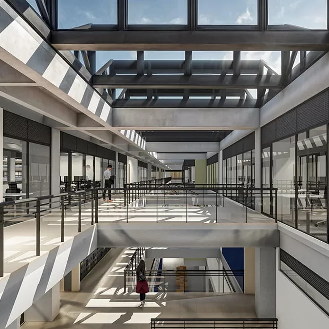 Proyecto EDMAX. Edificios para la Aeronautica Civil.